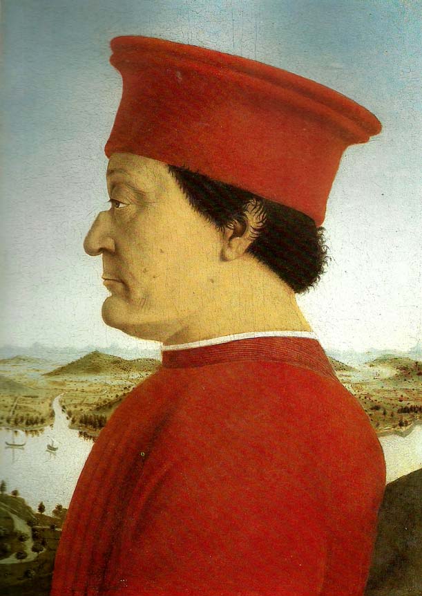 Piero della Francesca portrait of federico da montefeltro